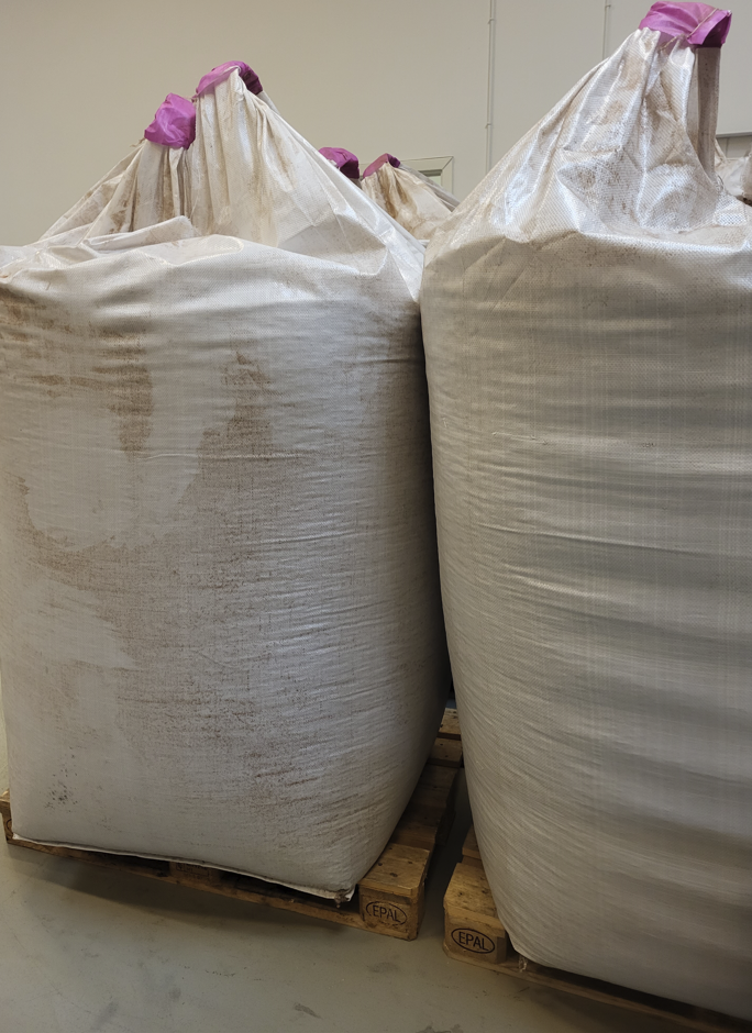 Træpiller 6 mm i bigbag (1000 kg)