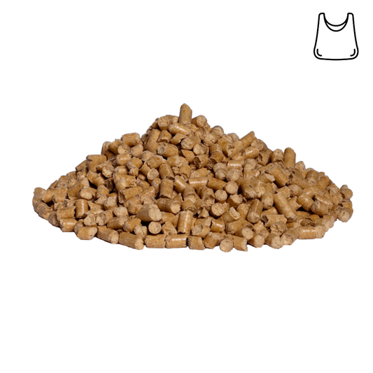 Træpiller 6 mm i bigbag (1000 kg)